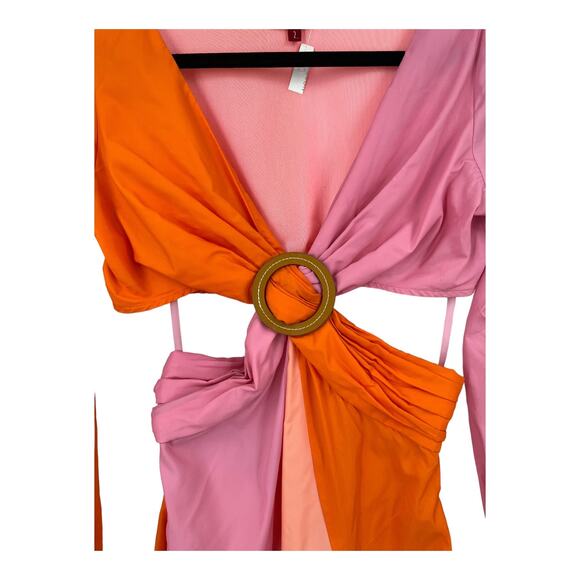 Staud dress Gulf A-line cutout minidress size 2 - Picture 4 of 10